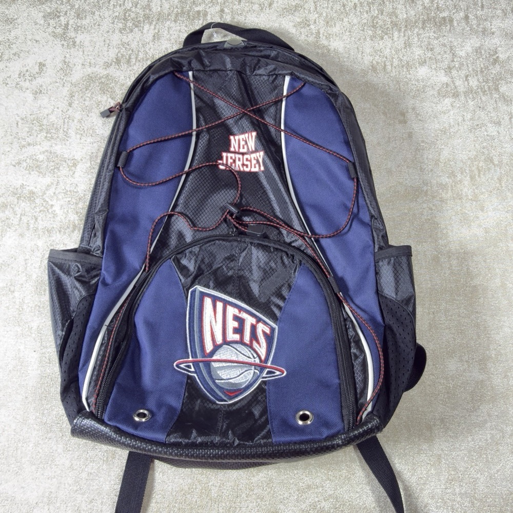 Mitchell & Ness New Jersey Nets Hardwood Classics Backpack - Dark Blue - New